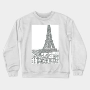 Eiffel Tower Crewneck Sweatshirt